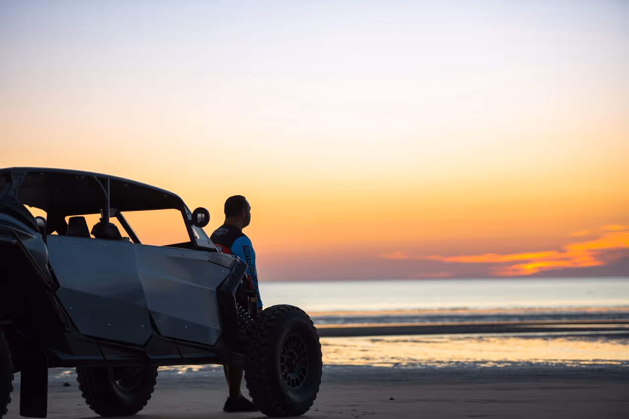 Off road en la playa de San Felipe
