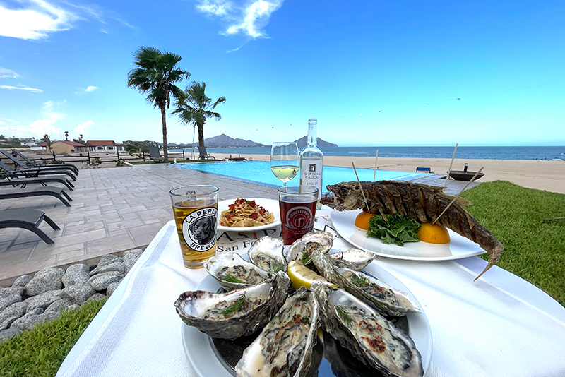 Hotel frente al mar en San Felipe