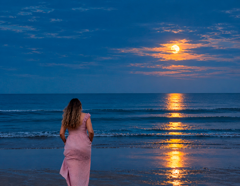 Atardecer frente al Mar de Cortés en San Felipe