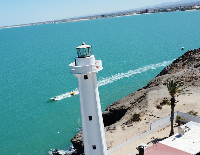 Faro de San Felipe y recorrido en lancha sobre el Mar de Cortés
